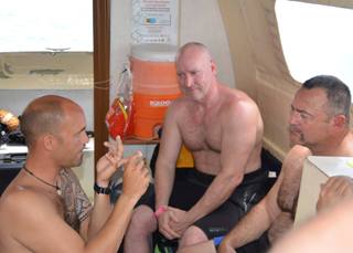 BCDs Week 2014 Boat Divers by Hank
